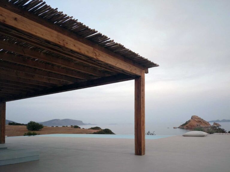 pine pergola