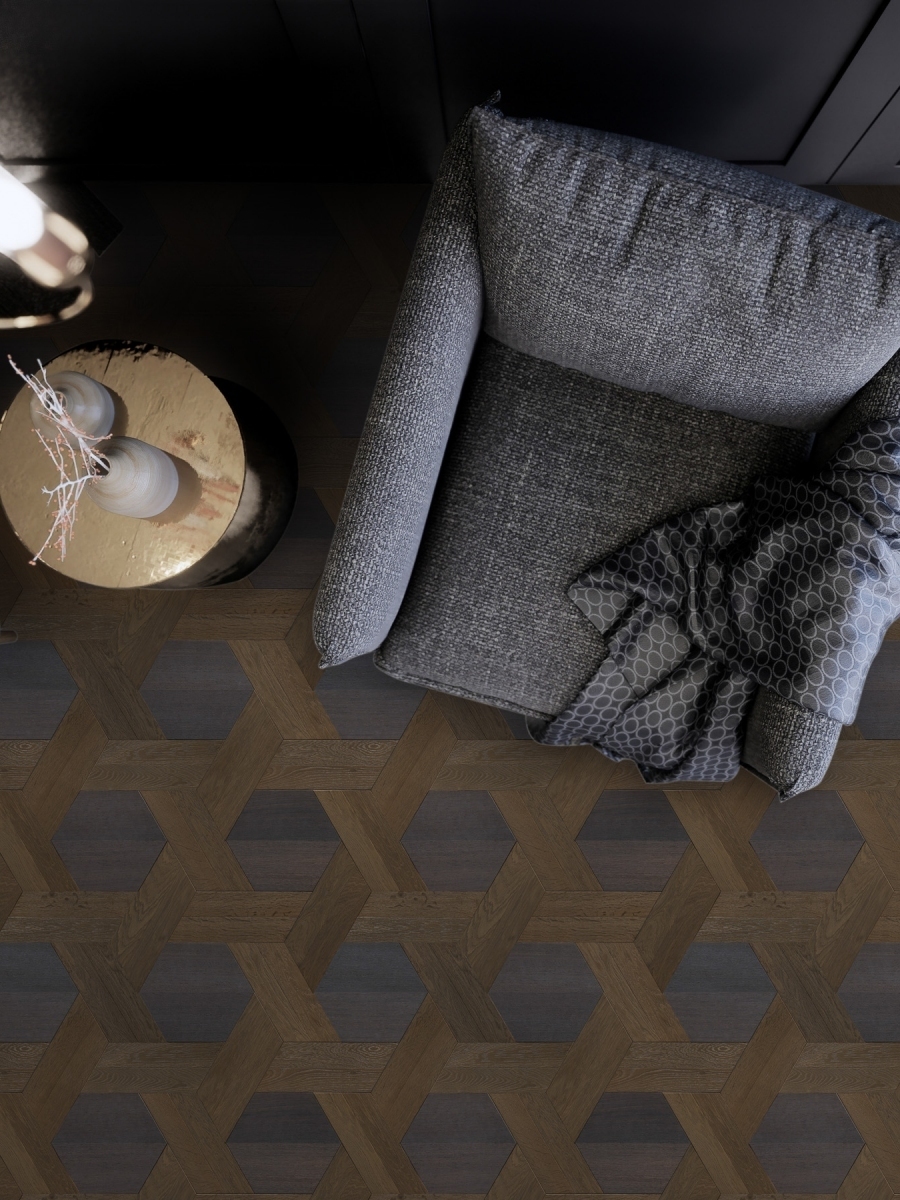 Baku Geometries collection by Bassano Parquet